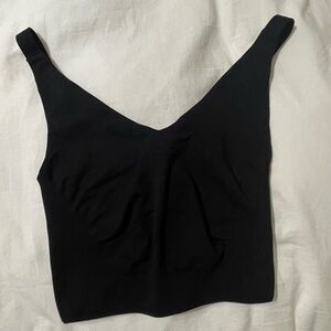 Free people movement black crop